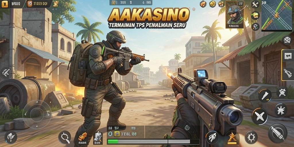 Tampilan gameplay AAKASINO yang menegangkan dan menarik.