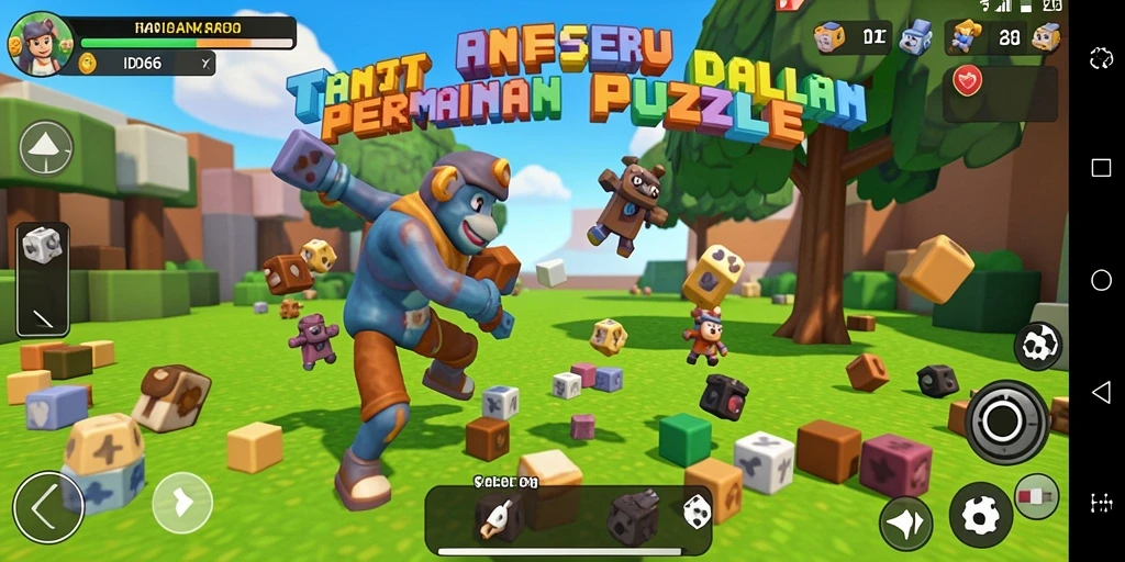 Tangkapan layar dari gameplay menantang ID66 yang seru.