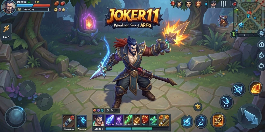 Tampilan gameplay JOKER11 yang mendebarkan dan penuh aksi.
