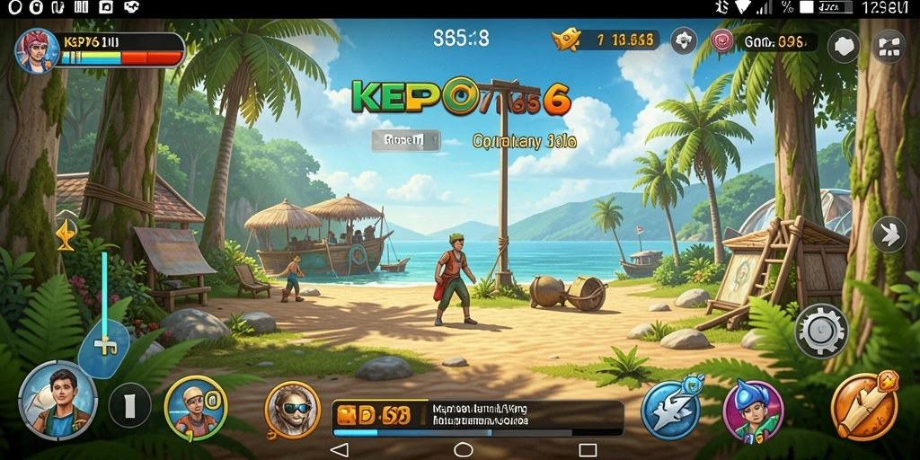 Tampilan gameplay KEPO66 yang ceria dan menarik.
