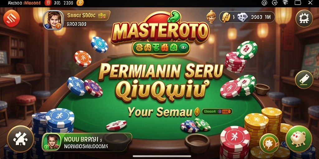Gameplay seru dan interaktif MASTERTOTO dalam aksi QiuQiu.