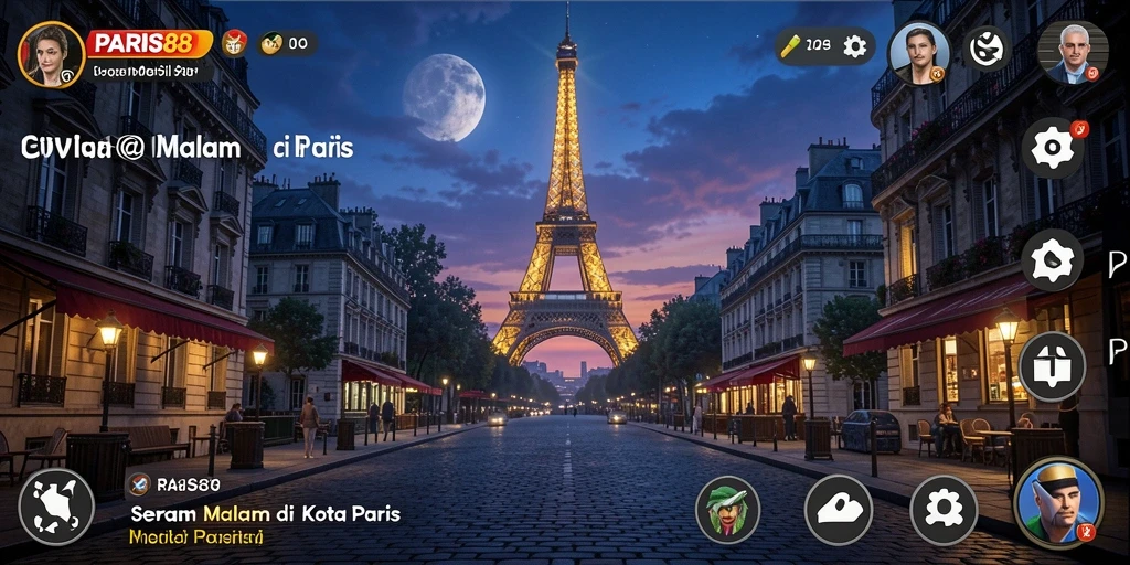 Gameplay PARIS88 yang menakutkan di kota Paris.